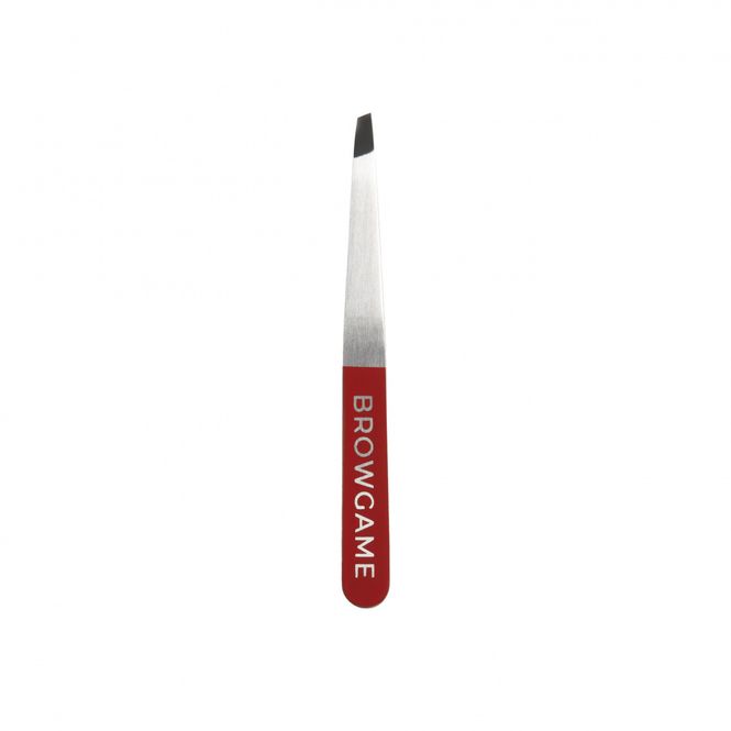 Hovedbilde Browgame Original Tweezer Slanted  Rød