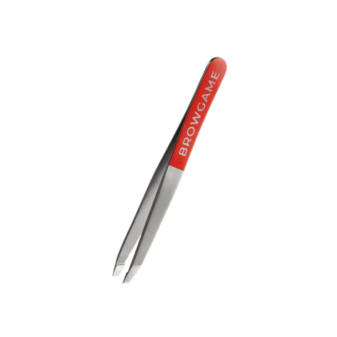 Hovedbilde Browgame Original Tweezer Slanted  Rød
