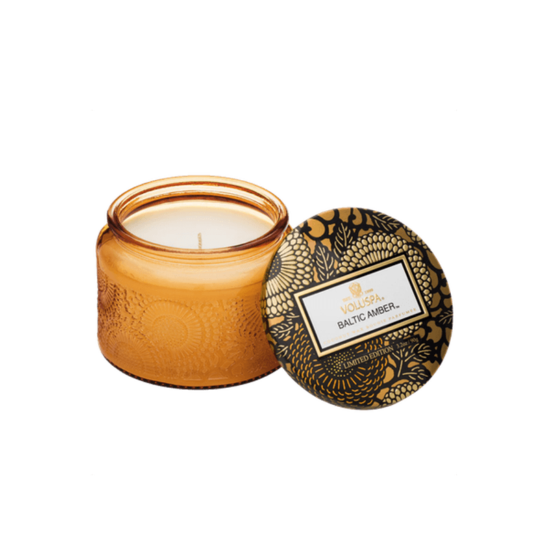 Voluspa Baltic Amber Petite Jar Candle 20timer