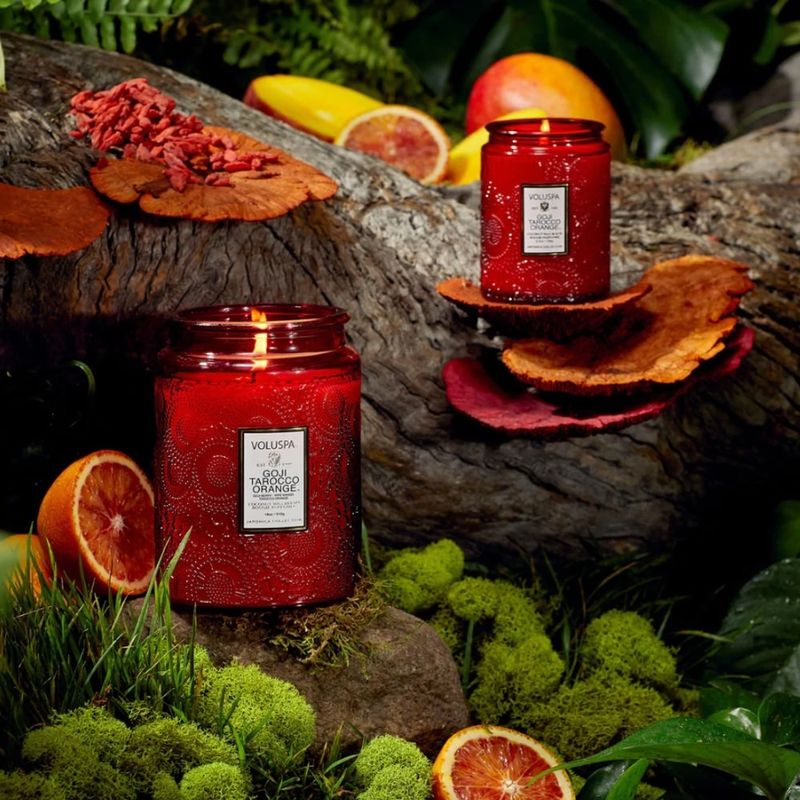 Voluspa Goji Tarocco Orange Large Jar Candle 100timer