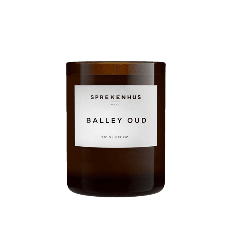 Sprekenhus Balley Oud - Fragranced candle