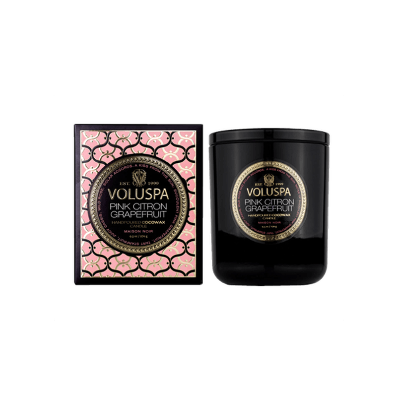 Voluspa Pink Citron Grapefruit Classic Boxed Candle 60timer