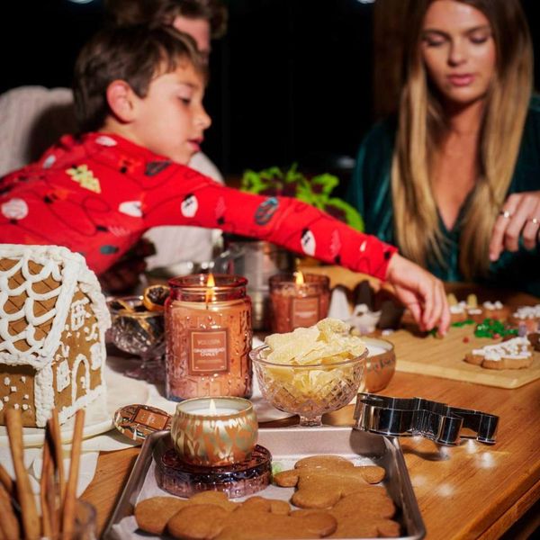 Voluspa Gingerbread Large Glass Jar 100timer