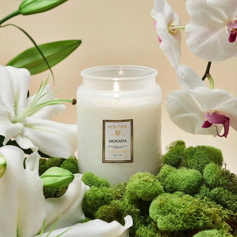 Voluspa Mokara Large Jar Candle 100timer