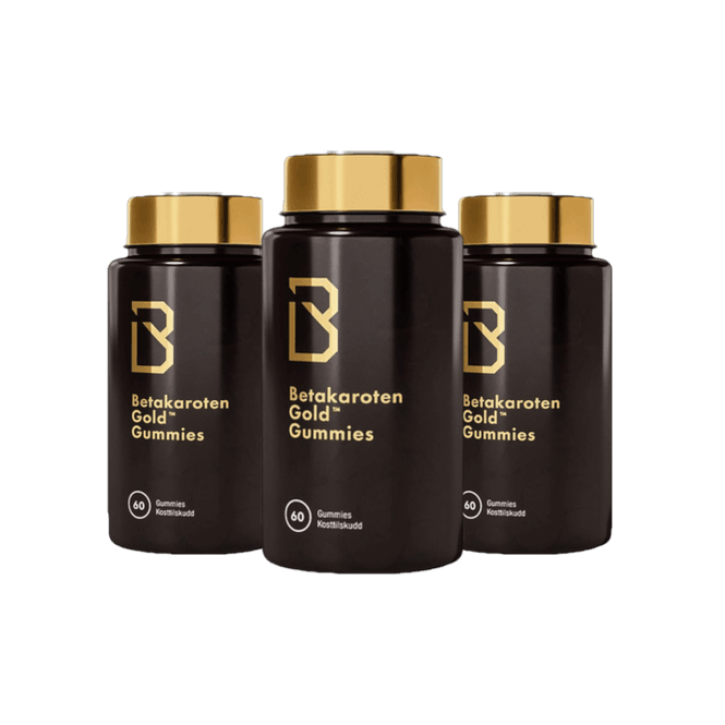 Hovedbilde Good For Me Betakaroten Gold Gummies 3-Pack